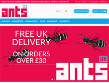 Tablet Screenshot of antsuk.com